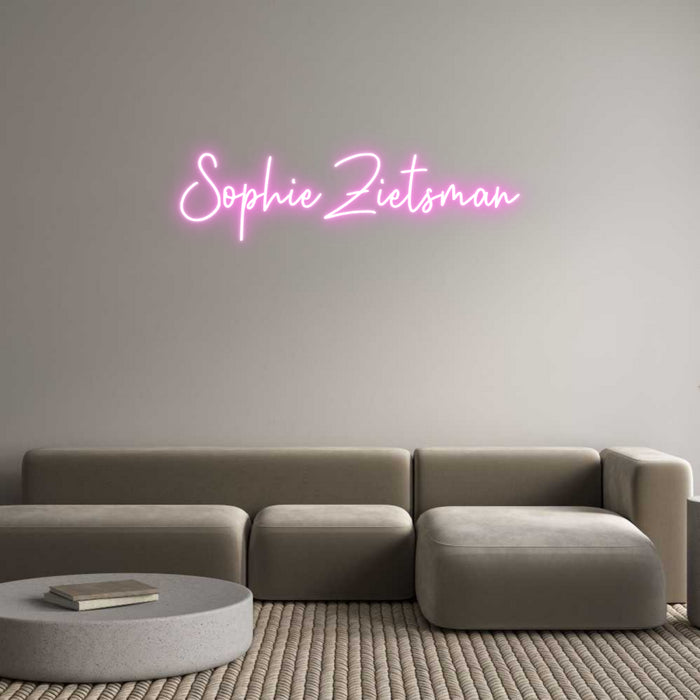 Custom Neon: Sophie Zietsman