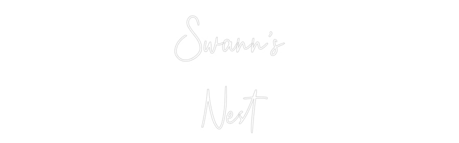 Custom Neon: Swann’s 
  N...