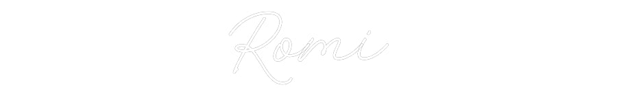 Custom Neon: Romi