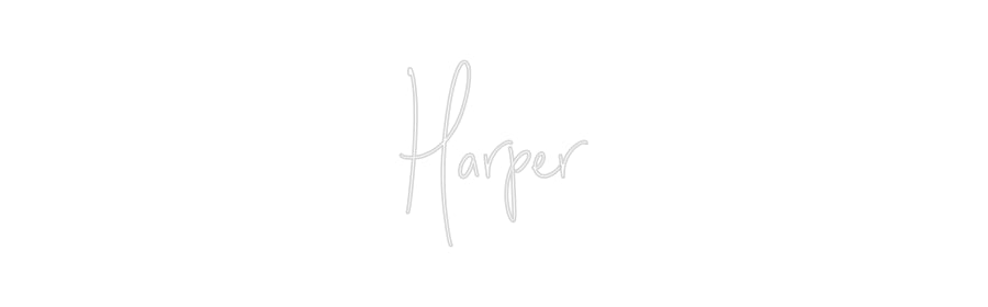 Custom Neon: Harper