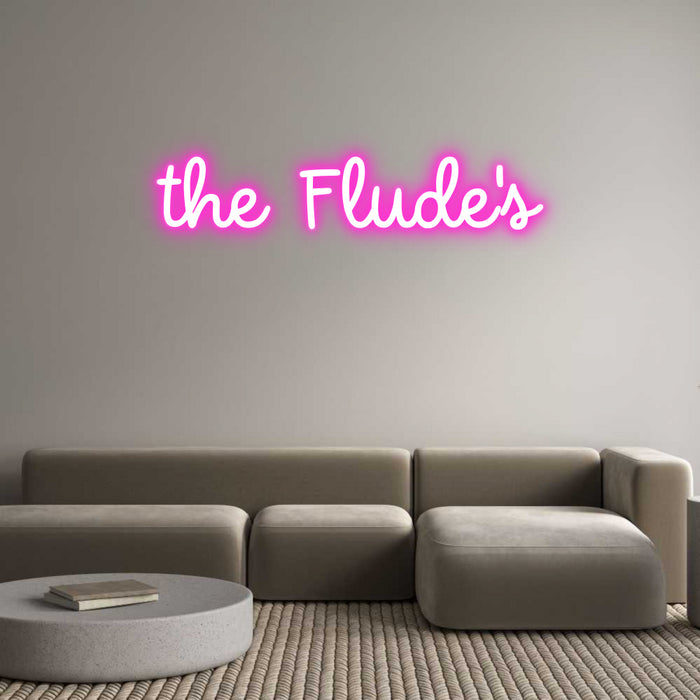 Custom Neon: the Flude's