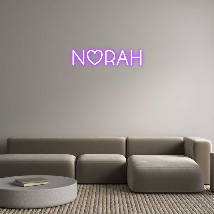 Custom Neon: Norah