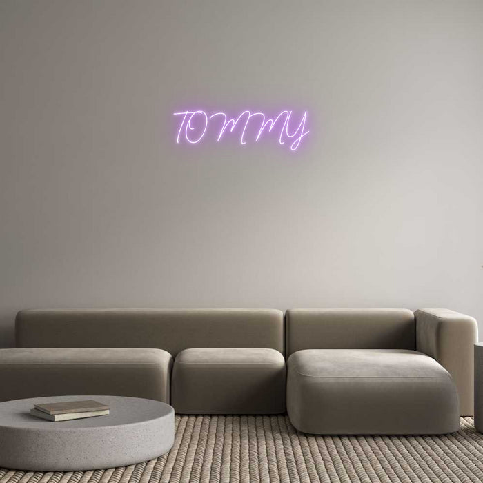 Custom Neon: TOMMY