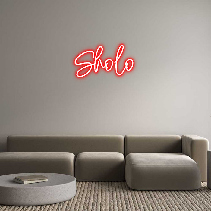 Custom Neon: Sholo