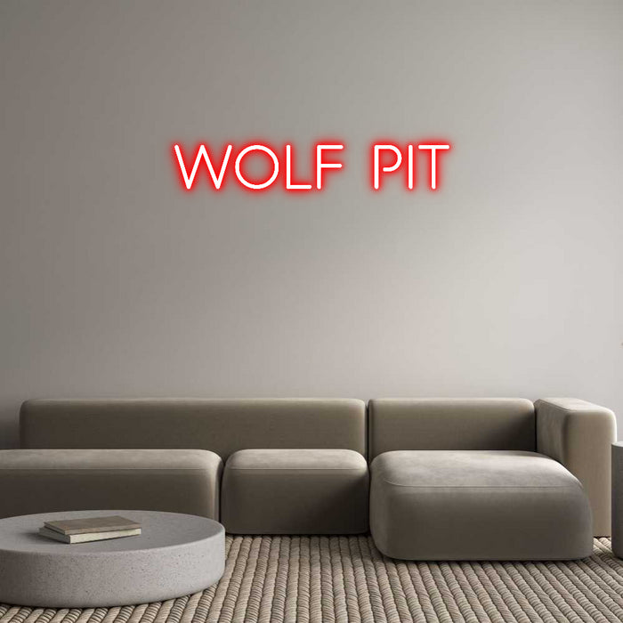 Custom Neon: Wolf Pit