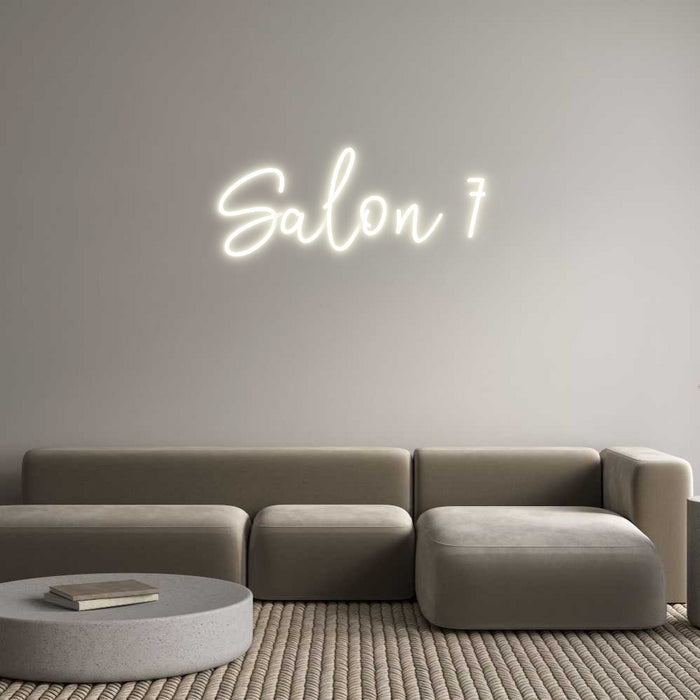 Custom Neon: Salon 7