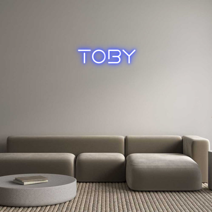 Custom Neon: Toby
