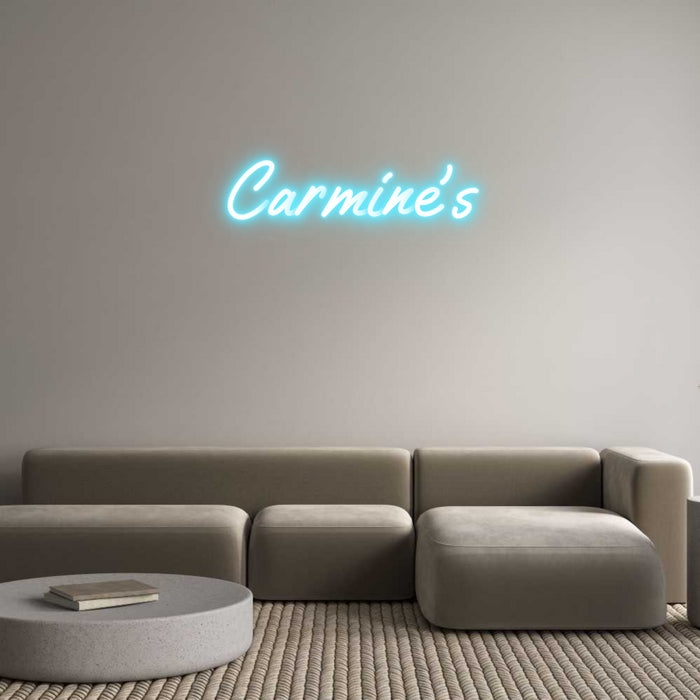 Custom Neon: Carmine's