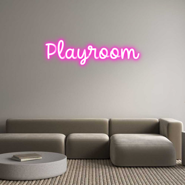 Custom Neon: Playroom