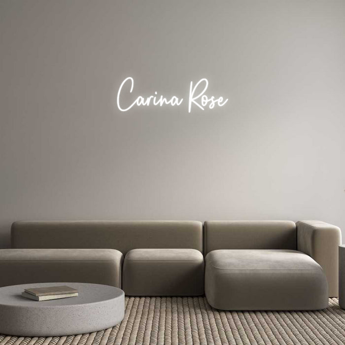 Custom Neon: Carina Rose