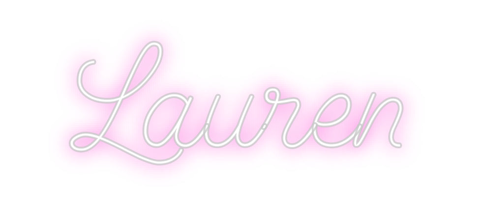 Custom Neon: Lauren