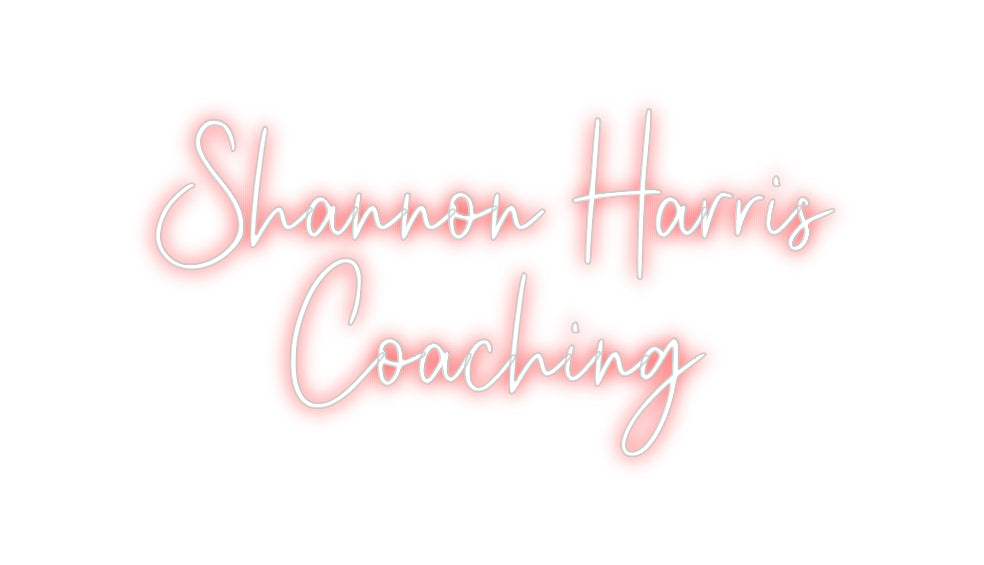 Custom Neon: Shannon Harri...