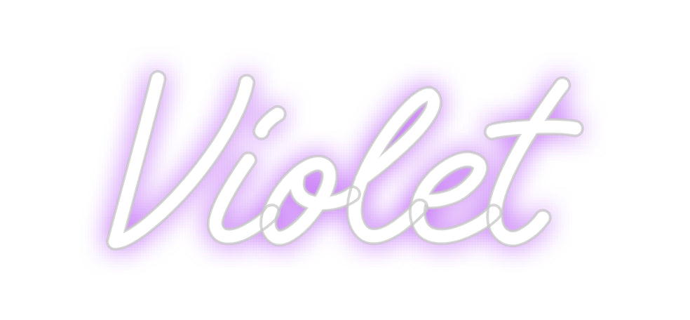 Custom Neon: Violet
