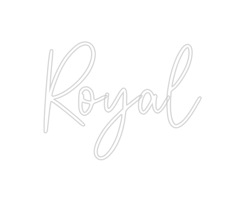 Custom Neon: Royal