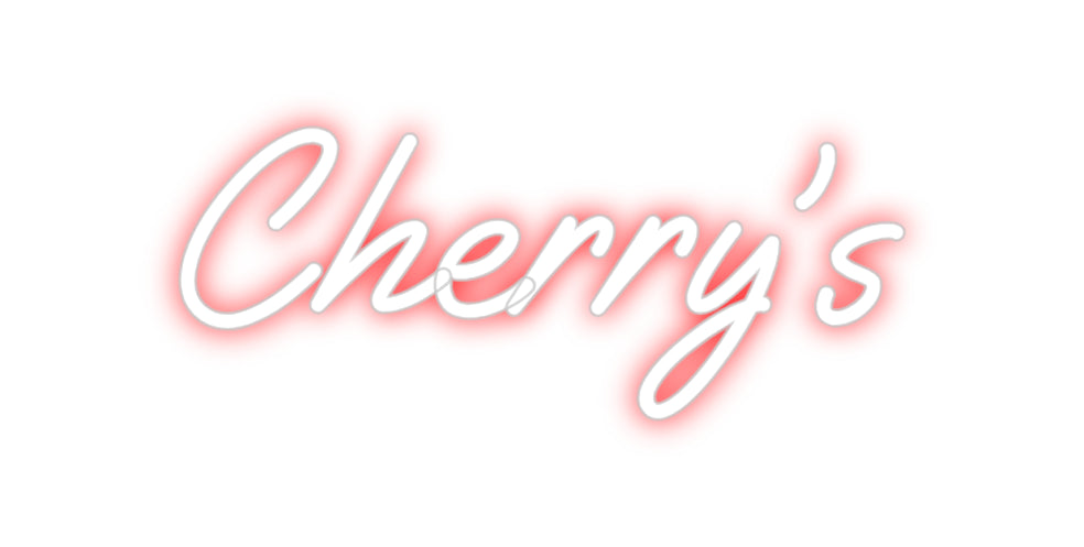 Custom Neon: Cherry's