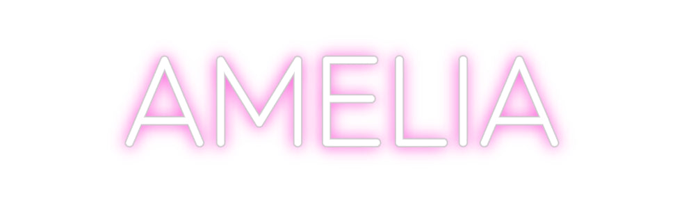 Custom Neon: AMELIA