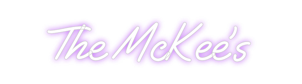 Custom Neon: The McKee's
