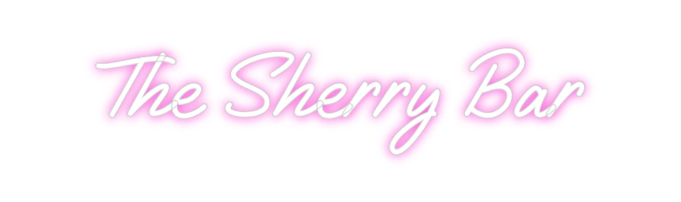 Custom Neon: The Sherry Bar