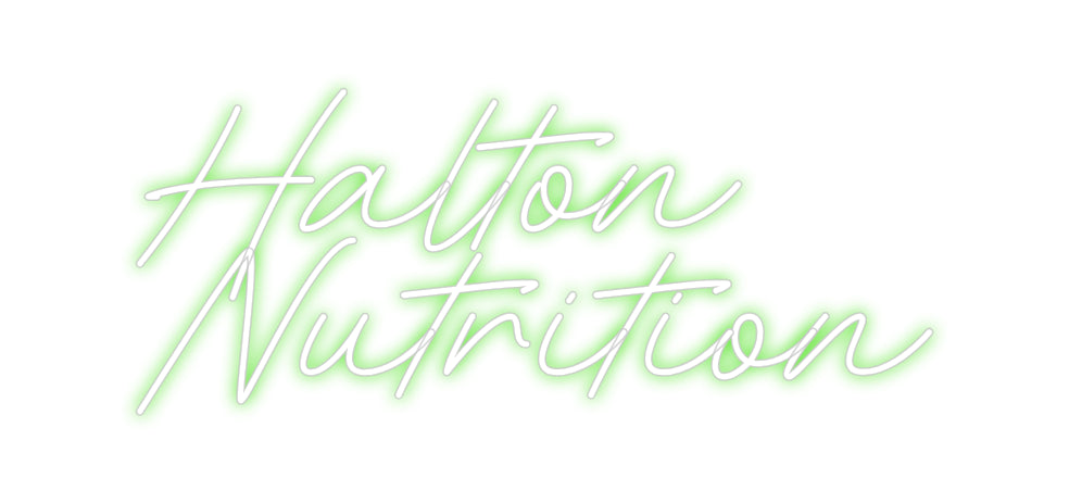 Custom Neon: Halton
  Nut...