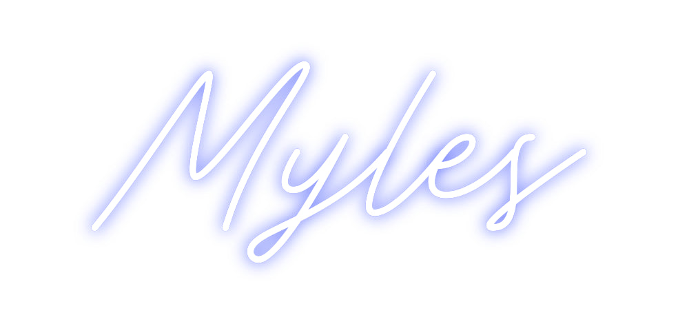 Custom Neon: Myles