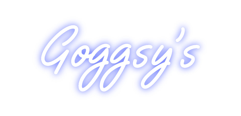 Custom Neon: Goggsy's