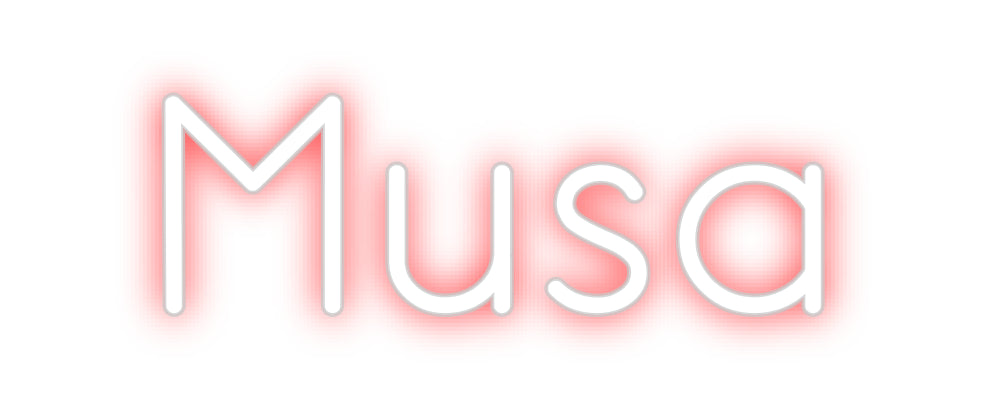 Custom Neon: Musa