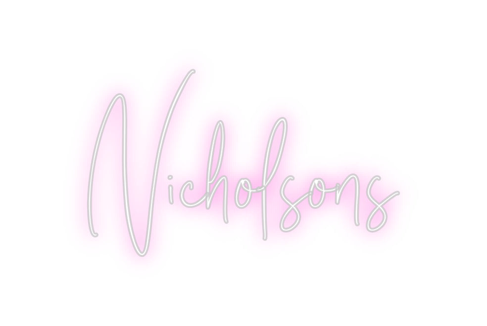 Custom Neon: Nicholsons