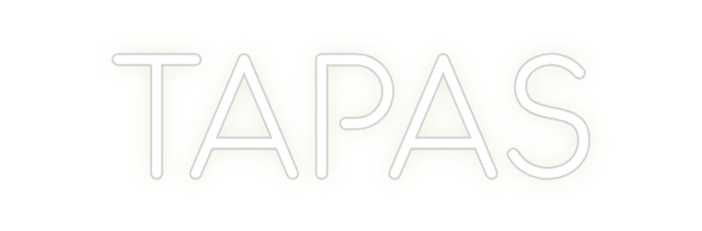 Custom Neon: TAPAS