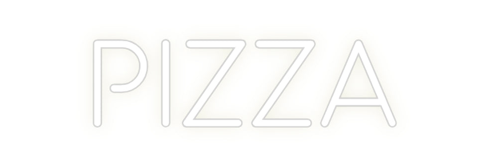 Custom Neon: PIZZA
