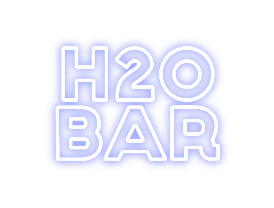 Custom Neon: H2o
Bar