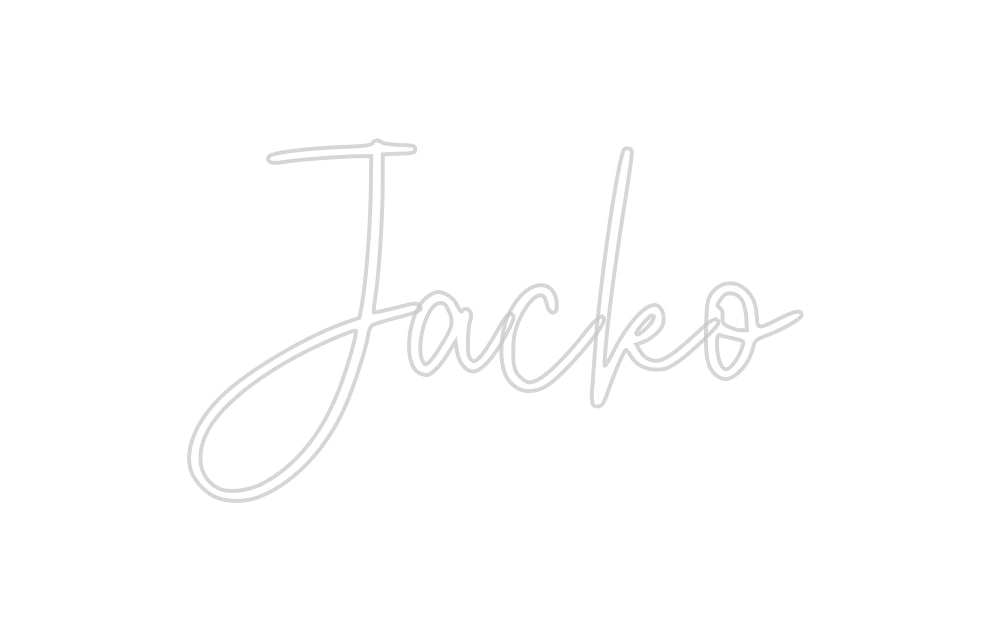 Custom Neon: Jacko