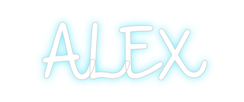 Custom Neon: ALEX