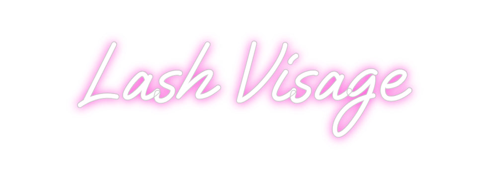 Custom Neon: Lash Visage