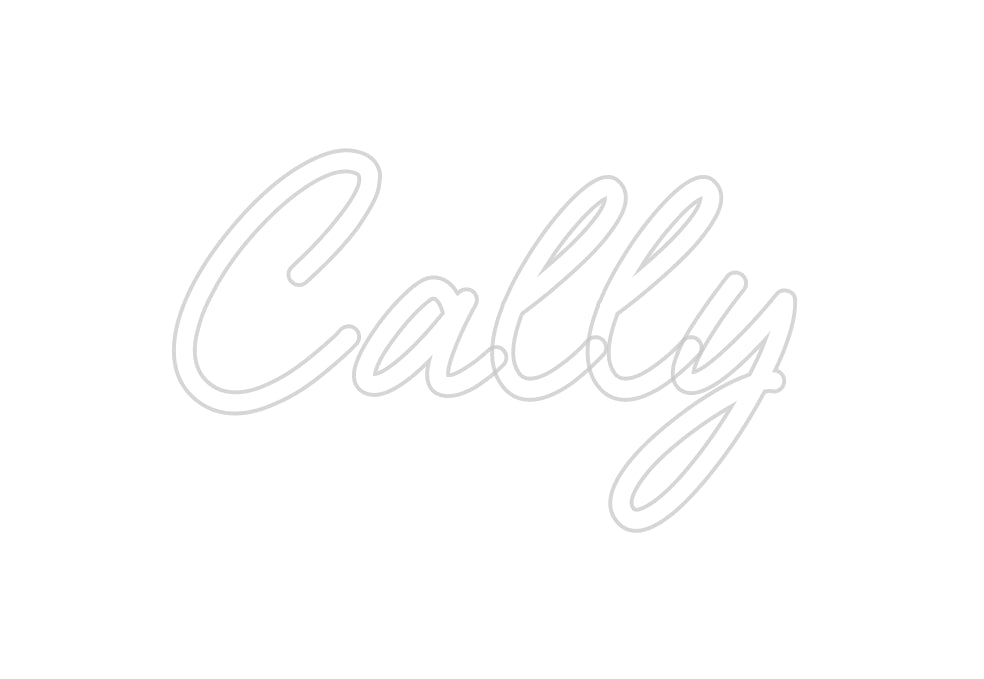 Custom Neon: Cally