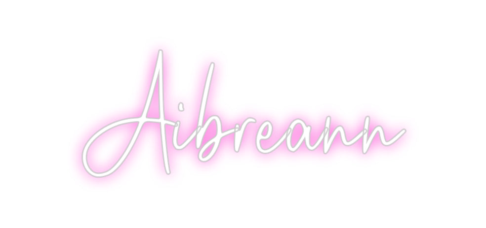 Custom Neon: Aibreann