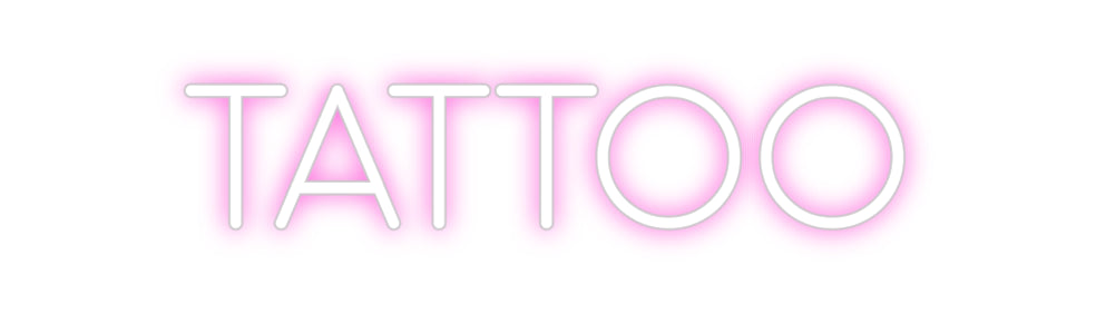 Custom Neon: TATTOO