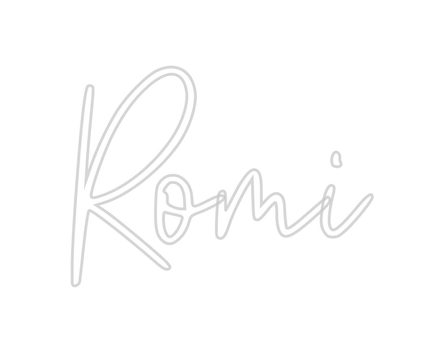 Custom Neon: Romi