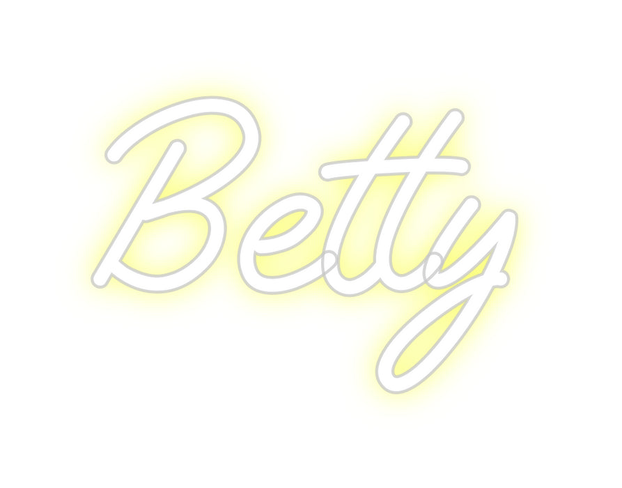 Custom Neon: Betty
