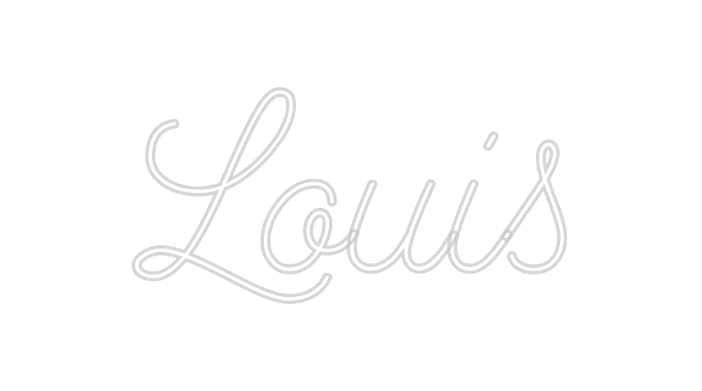 Custom Neon: Louis