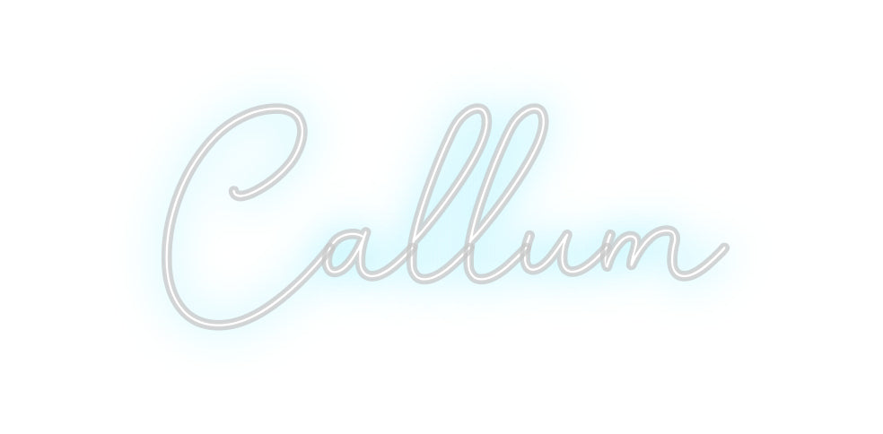 Custom Neon: Callum