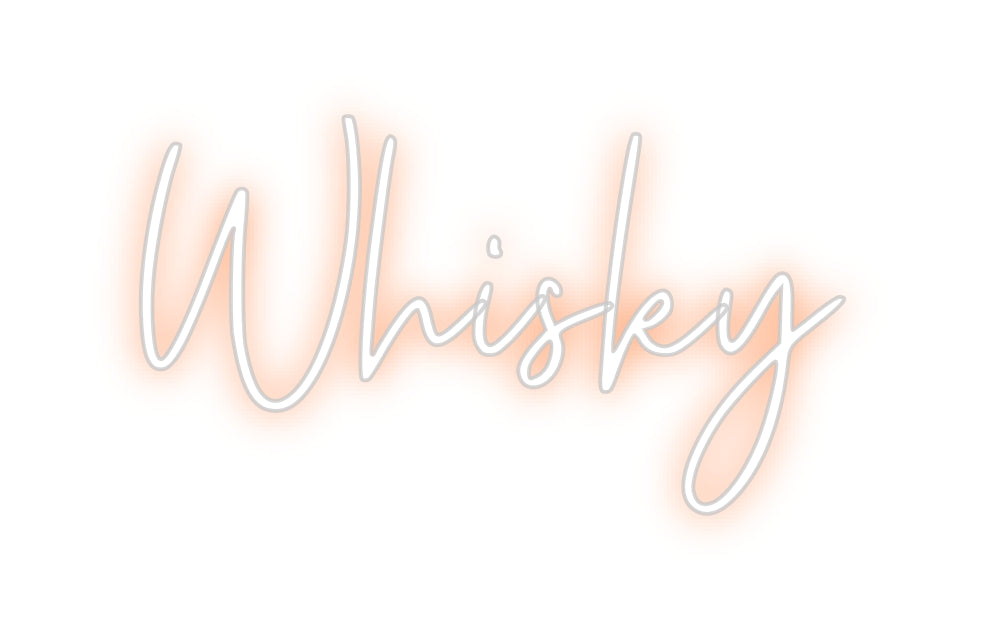 Custom Neon: Whisky