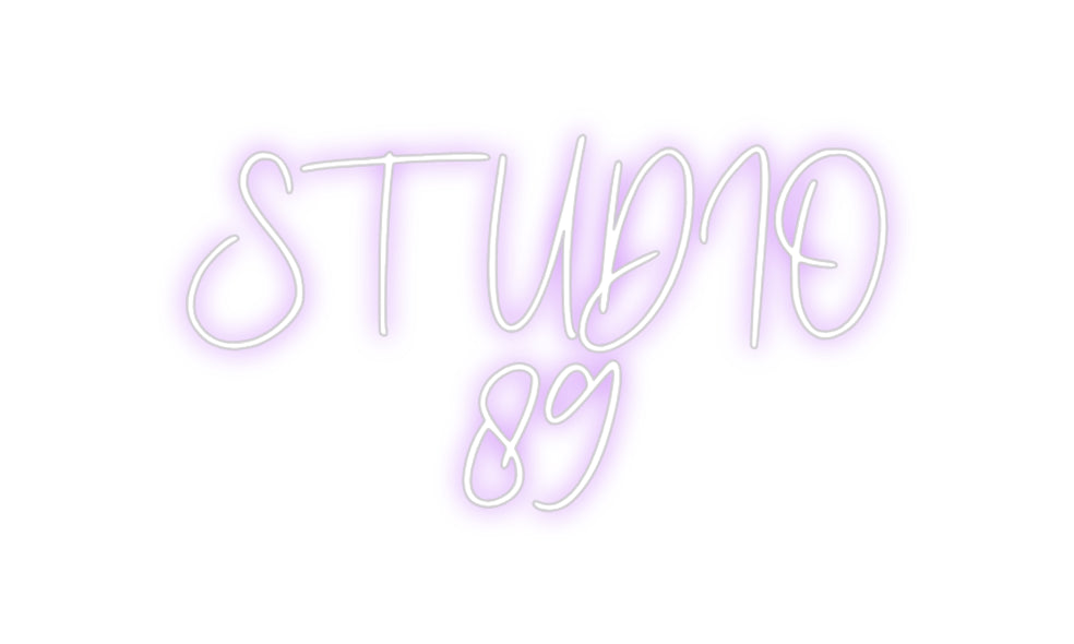 Custom Neon: STUDIO 
 89