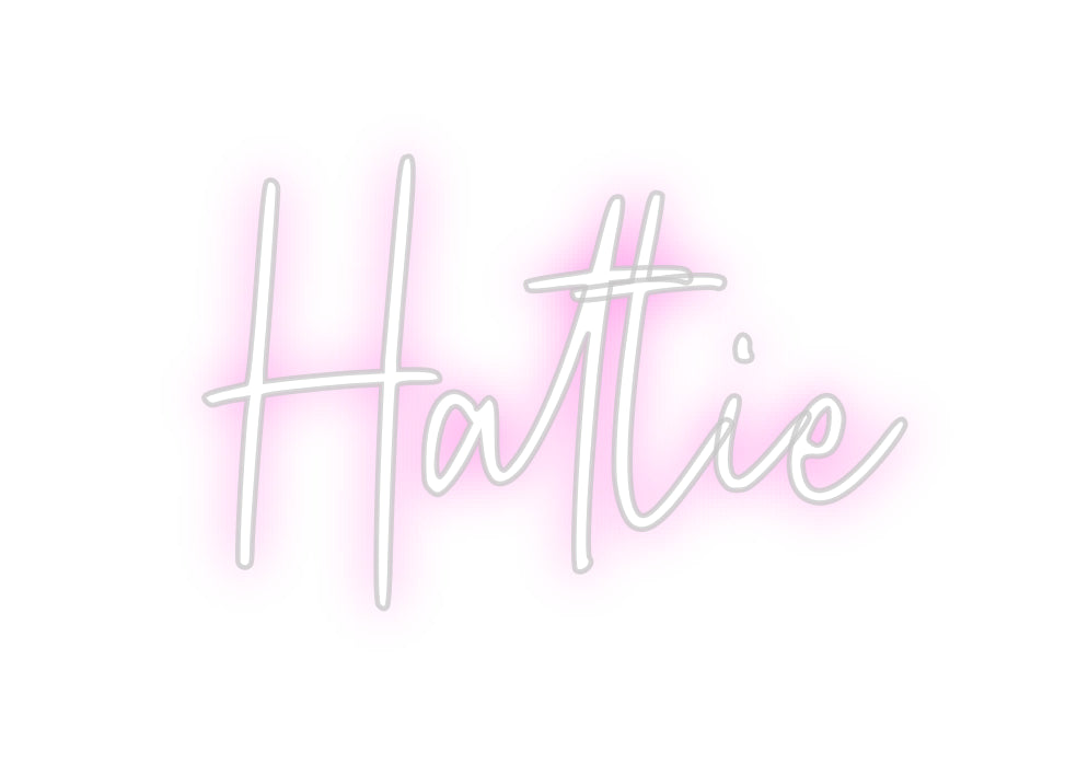 Custom Neon: Hattie
