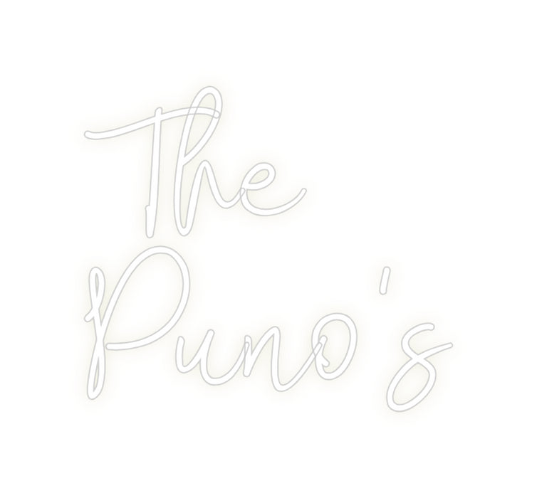 Custom Neon: The
Puno's