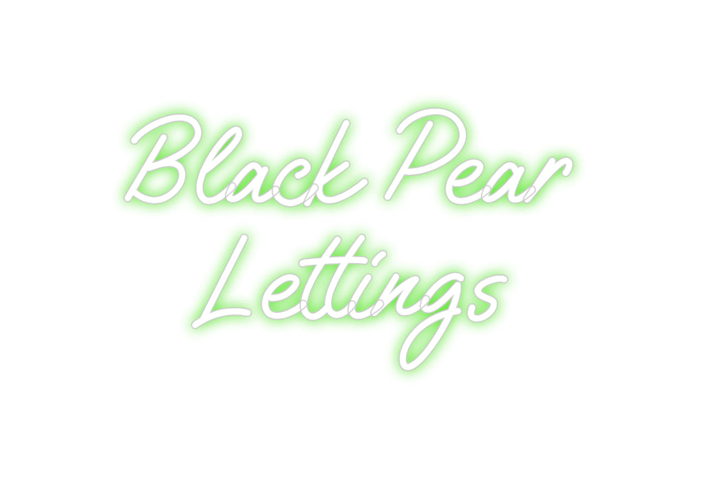 Custom Neon: Black Pear
L...