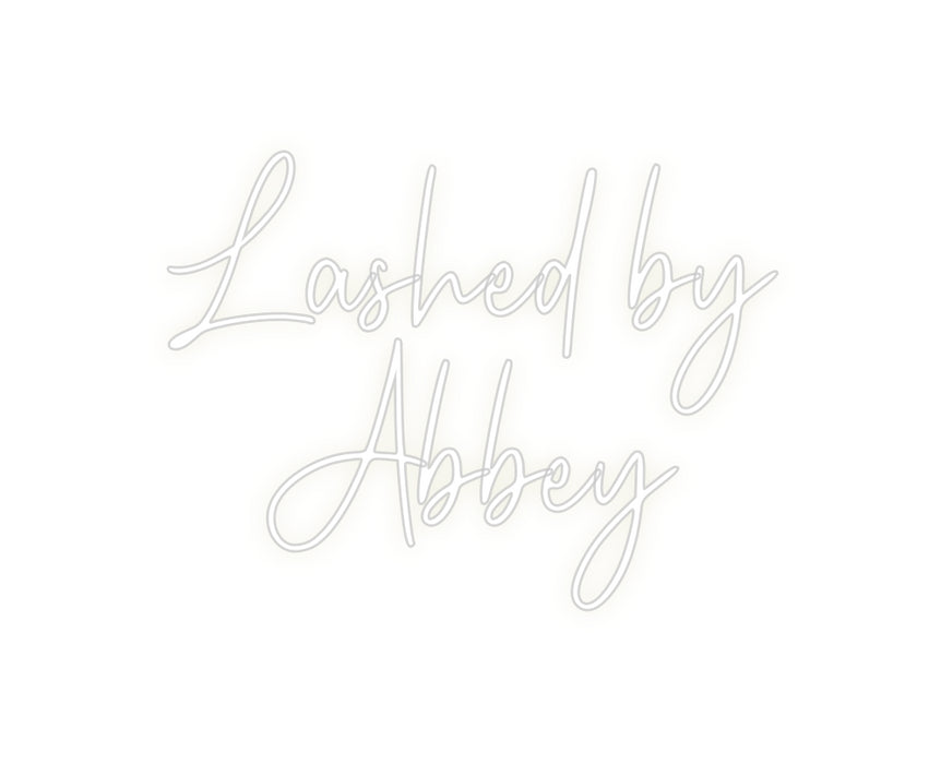 Custom Neon: Lashed by
Ab...