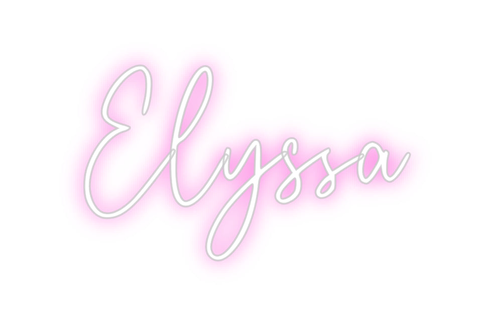 Custom Neon: Elyssa
