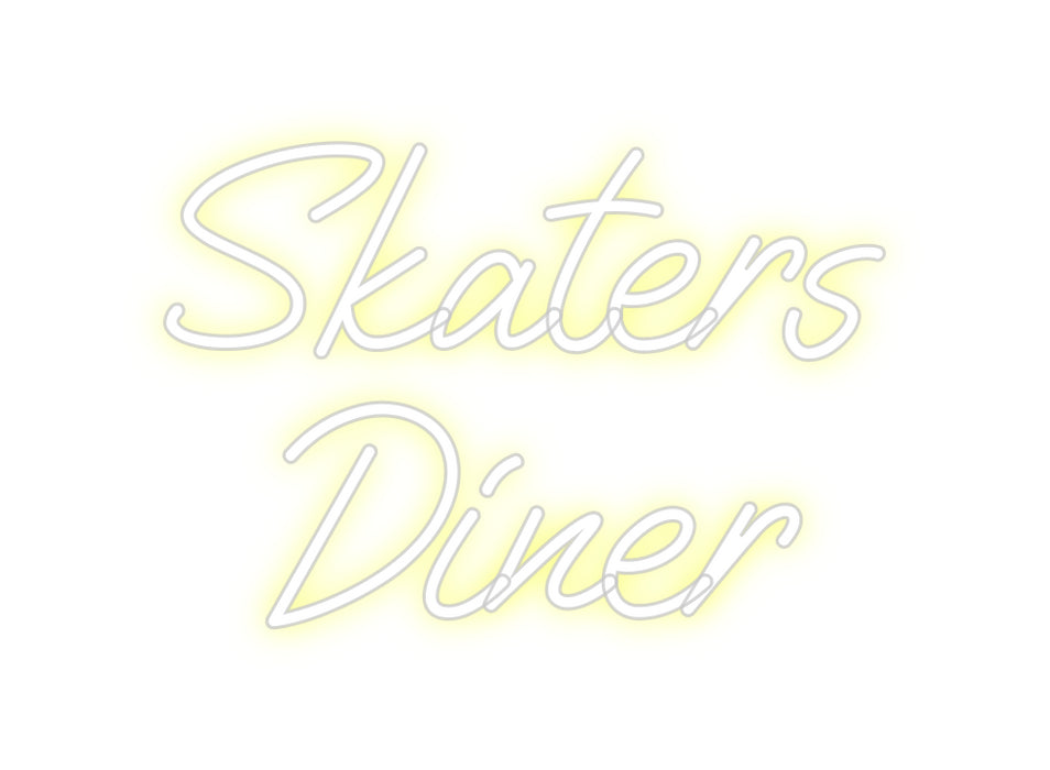 Custom Neon: Skaters 
Din...