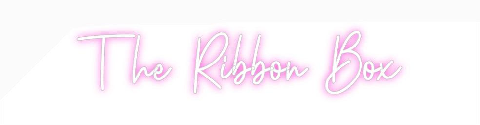 Custom Neon: The Ribbon Box
