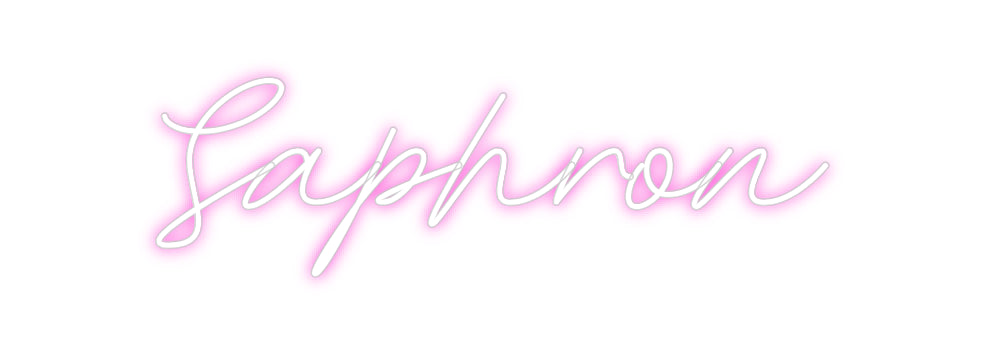 Custom Neon: Saphron